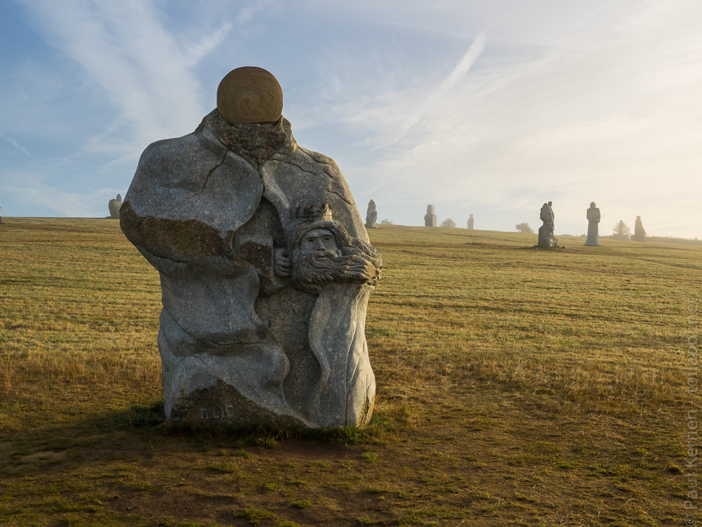 Vallée des Saints à Carnoët